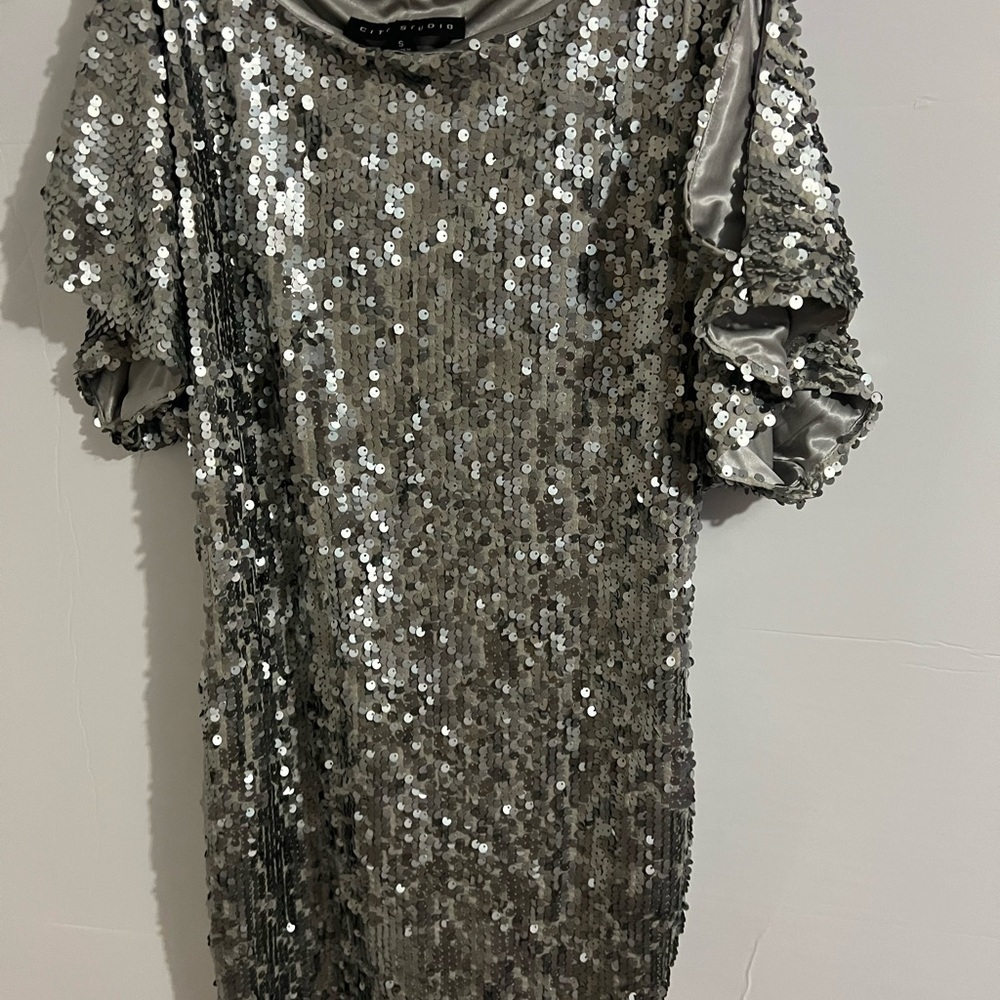City Studio Sequined Dress